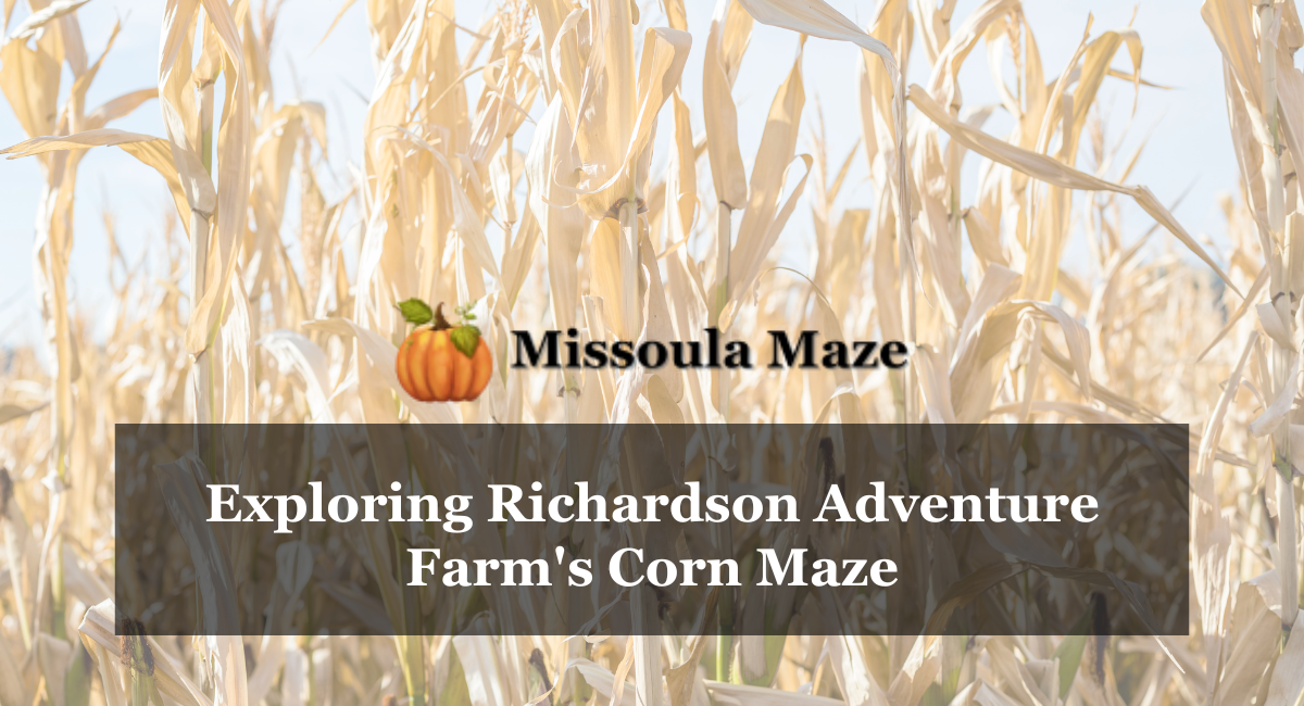 Exploring Richardson Adventure Farm's Corn Maze